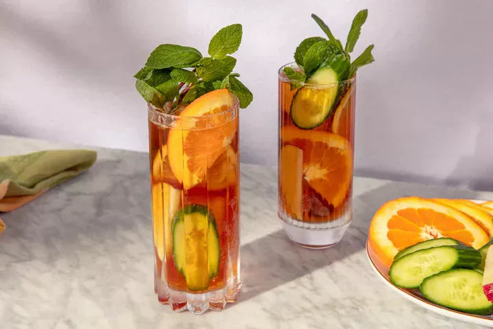 Pimm's Cup mit Sekt
