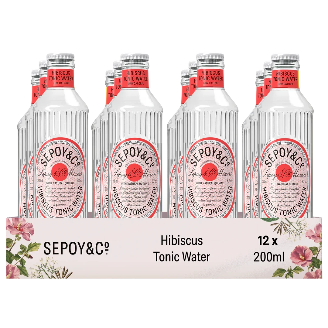Sepoy & Co Hibiscus Tonic Water