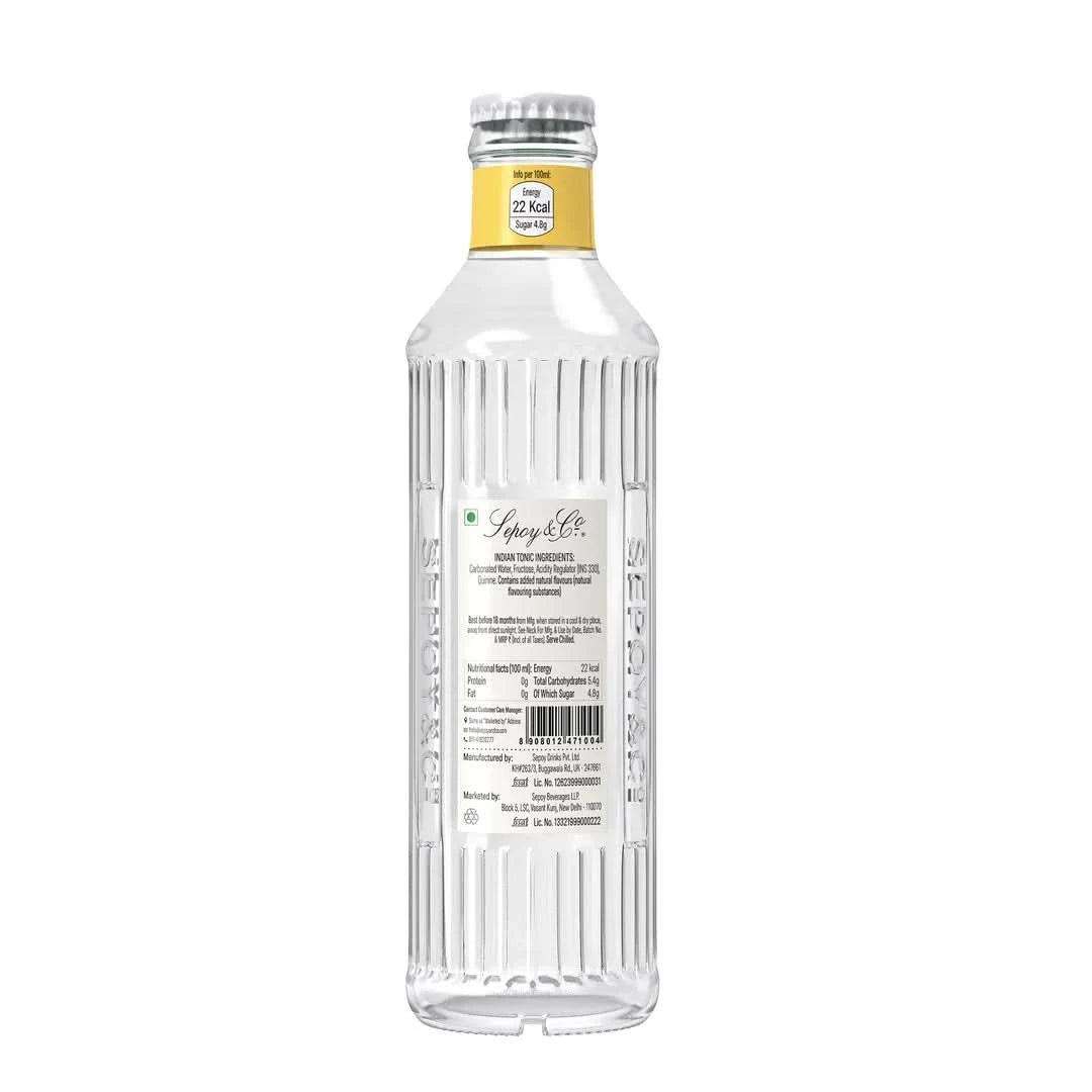Sepoy & Co Indian Tonic Water