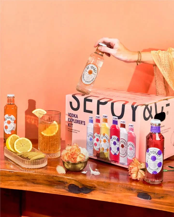 Cocktail Mixers Kit - Vodka Pairing (12 pack)