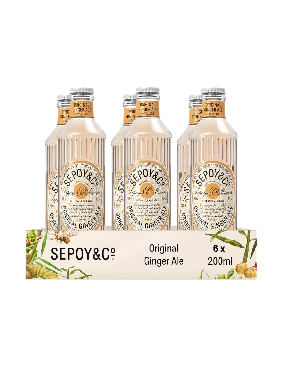 Original Ginger Ale 200ml Multipack