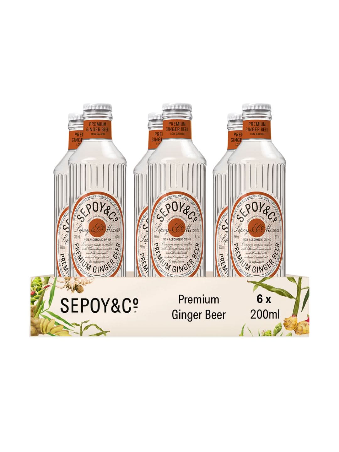 Premium Ginger Beer 200ml Multipack