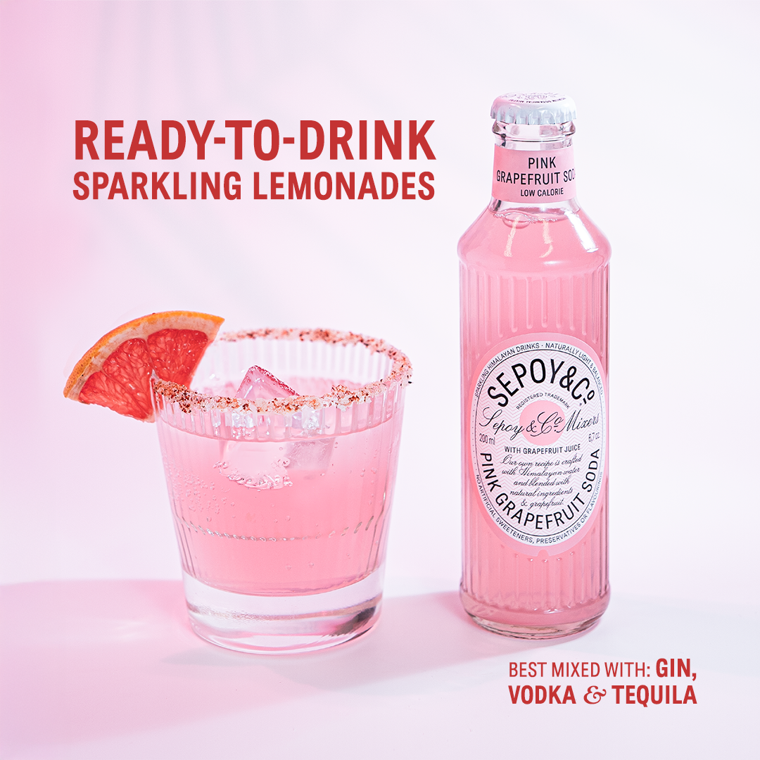 Pink Grapefruit Soda 200ml Multipack