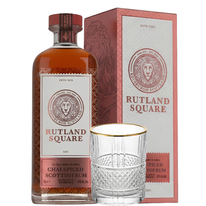 Spiced Scottish Rum with Carribean Base w/t Rose Gold Gift Box, 70cl 41%ABV