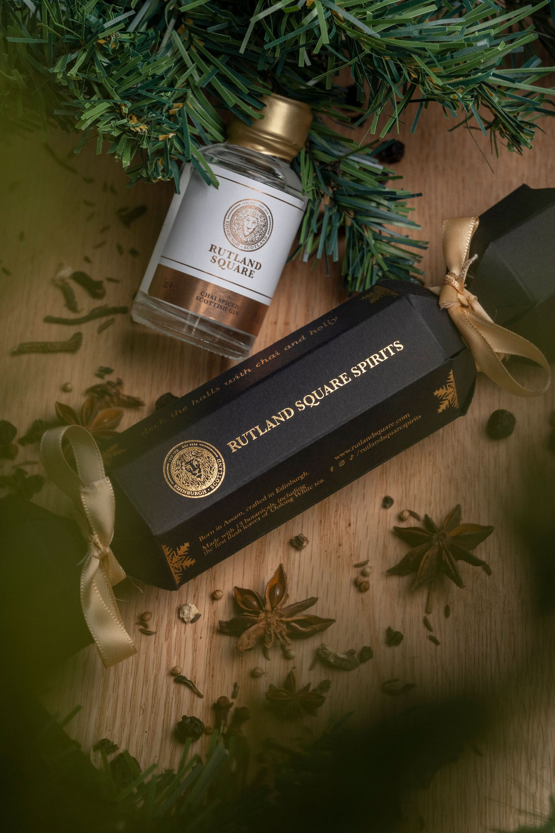 5cl Chai-Spiced Scottish Spirits. Choose from Gin & Rum